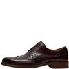 CLARKS MENS SHOE - BROWN LEATHER
